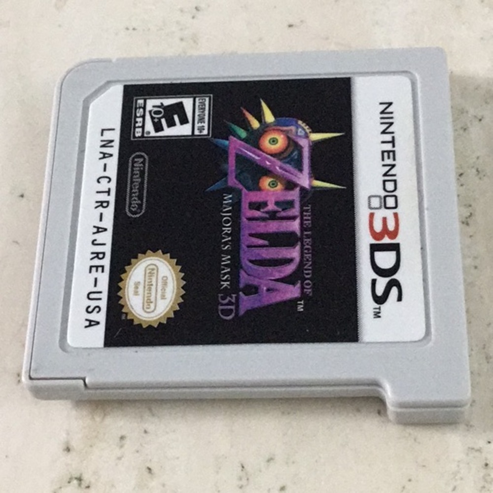 The Legend Of Zelda Majora’s Mask 3D Nintendo 3DS Game Authentic Complete - Picture 6 of 15